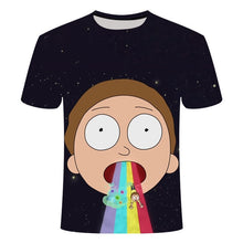 Load image into Gallery viewer, Rick and Morty By Jm2 Art 3D t shirt Men's