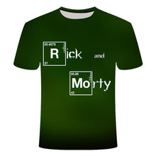 Load image into Gallery viewer, Rick and Morty By Jm2 Art 3D t shirt Men's