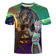 Load image into Gallery viewer, Rick and Morty By Jm2 Art 3D t shirt Men's