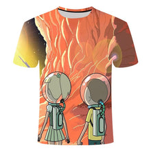 Load image into Gallery viewer, Rick and Morty By Jm2 Art 3D t shirt Men's