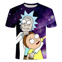 Load image into Gallery viewer, Rick and Morty By Jm2 Art 3D t shirt Men's
