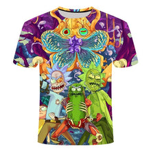 Load image into Gallery viewer, Rick and Morty By Jm2 Art 3D t shirt Men's