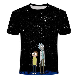 Rick and Morty By Jm2 Art 3D t shirt Men's