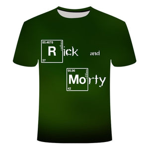 Rick and Morty By Jm2 Art 3D t shirt Men's