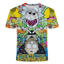 Load image into Gallery viewer, Rick and Morty By Jm2 Art 3D t shirt Men&#39;s
