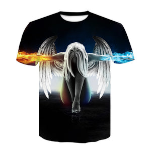 3d T Shirt Summer Hipsters men's T-Shirts