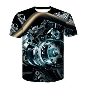 3d T Shirt Summer Hipsters men's T-Shirts