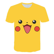 Load image into Gallery viewer, All pokemon Pikachu t shirt 3D printed T-shirt men&#39;s
