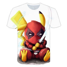 Load image into Gallery viewer, All pokemon Pikachu t shirt 3D printed T-shirt men&#39;s
