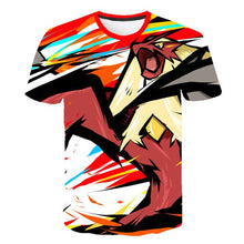 Load image into Gallery viewer, All pokemon Pikachu t shirt 3D printed T-shirt men&#39;s
