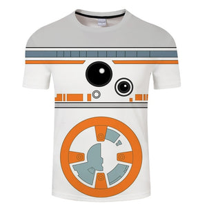 premium men's  Star Wars cartoon men t shirt