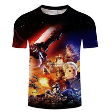 Load image into Gallery viewer, premium men&#39;s  Star Wars cartoon men t shirt
